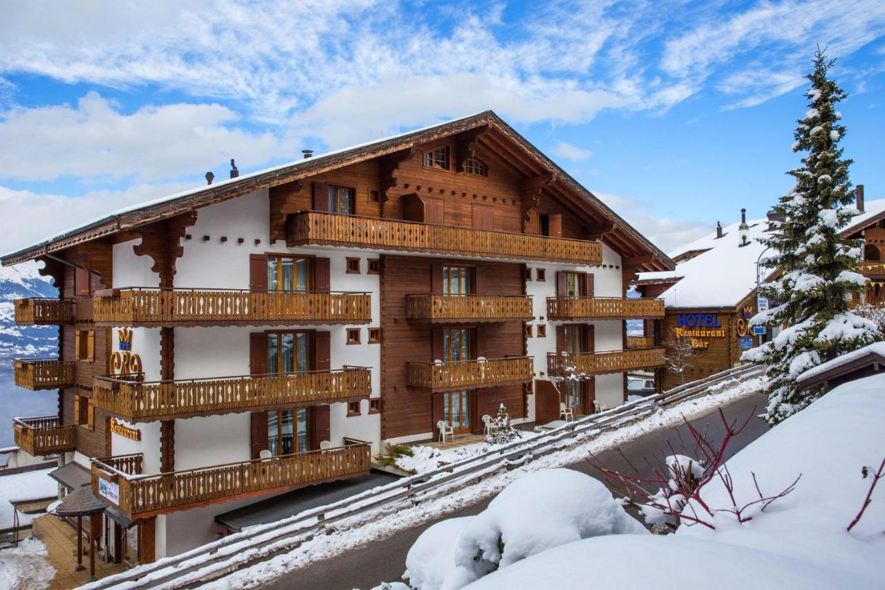 Hotel Chalet Royal Veysonnaz Eksteriør billede