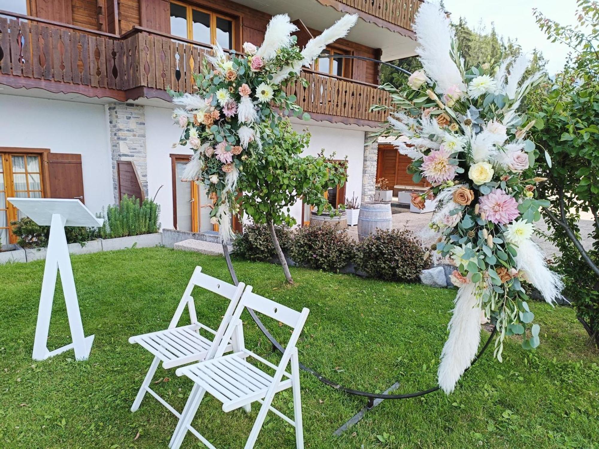 Hotel Chalet Royal Veysonnaz Eksteriør billede