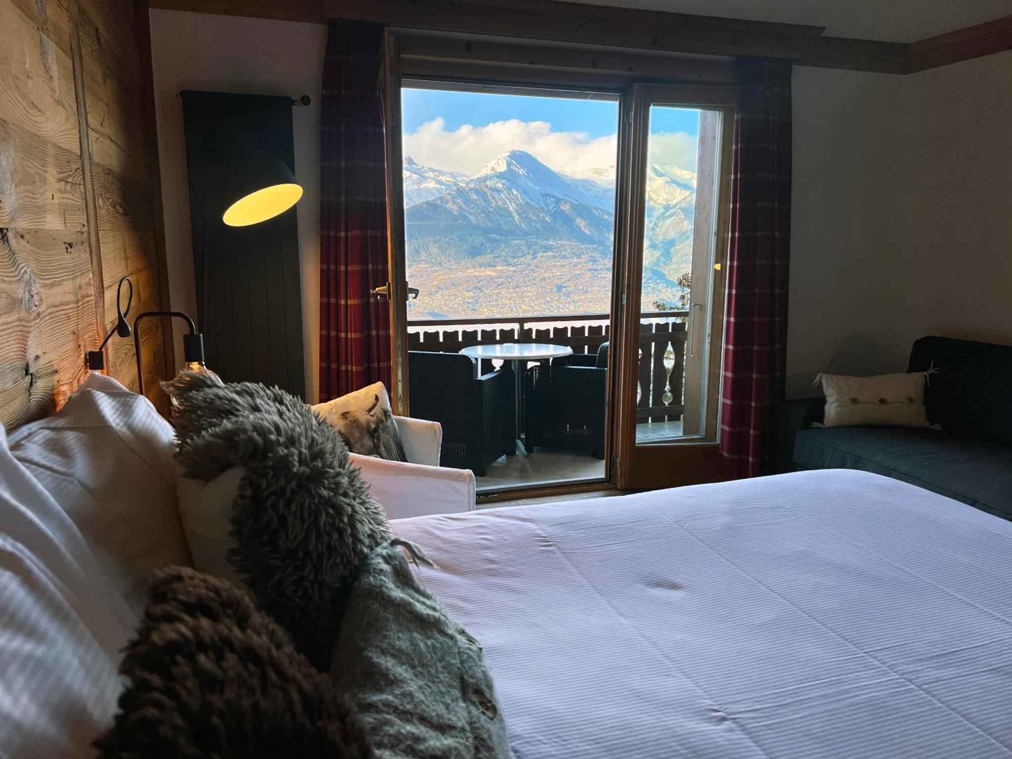 Hotel Chalet Royal Veysonnaz Eksteriør billede