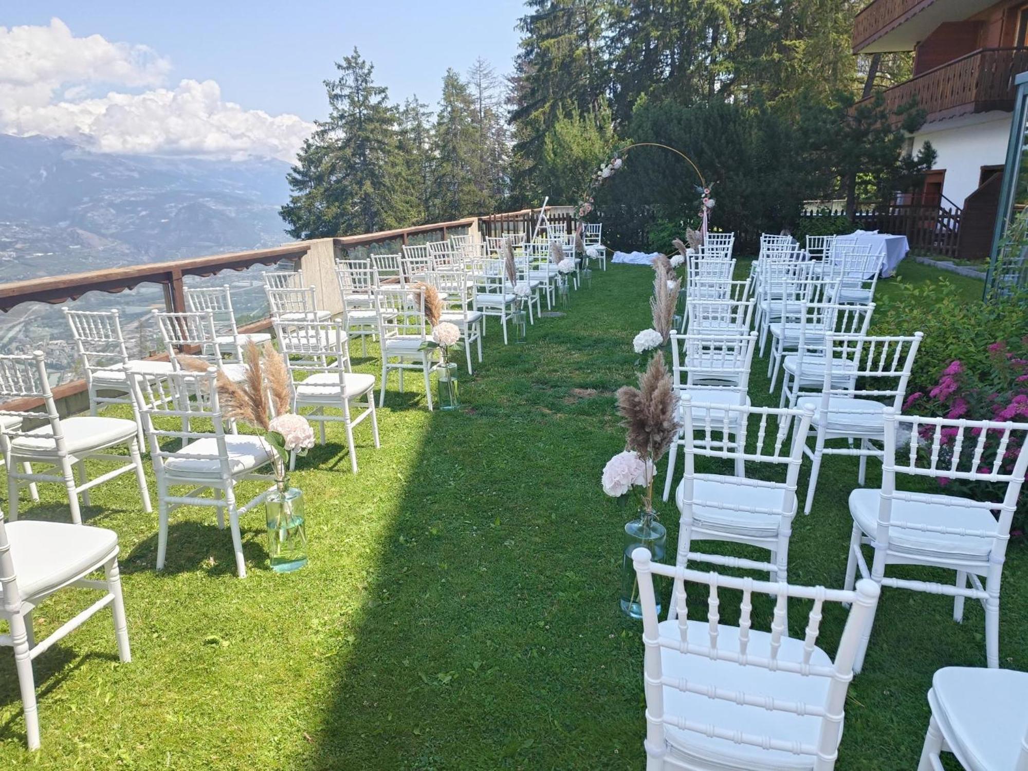 Hotel Chalet Royal Veysonnaz Eksteriør billede