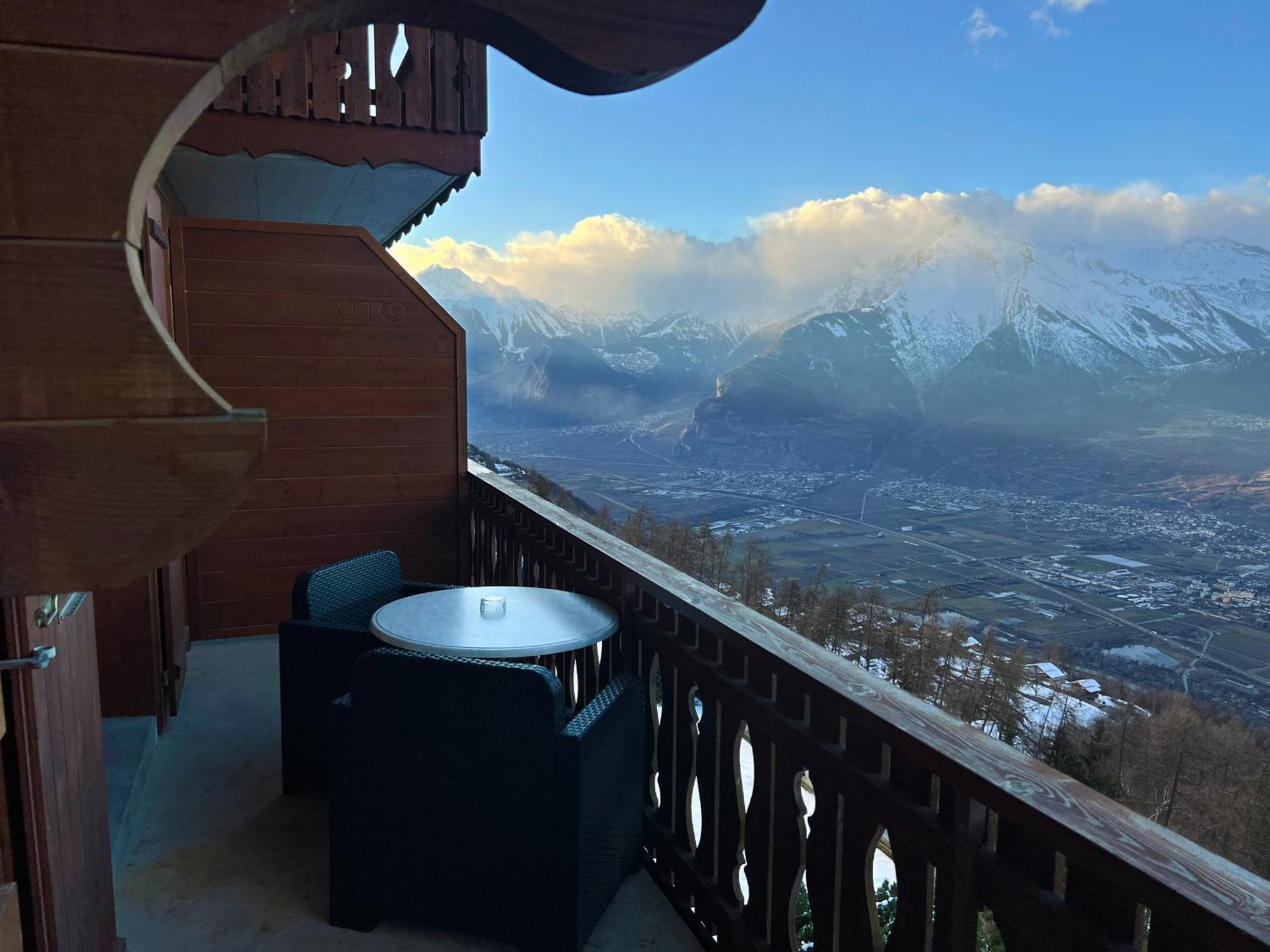 Hotel Chalet Royal Veysonnaz Eksteriør billede