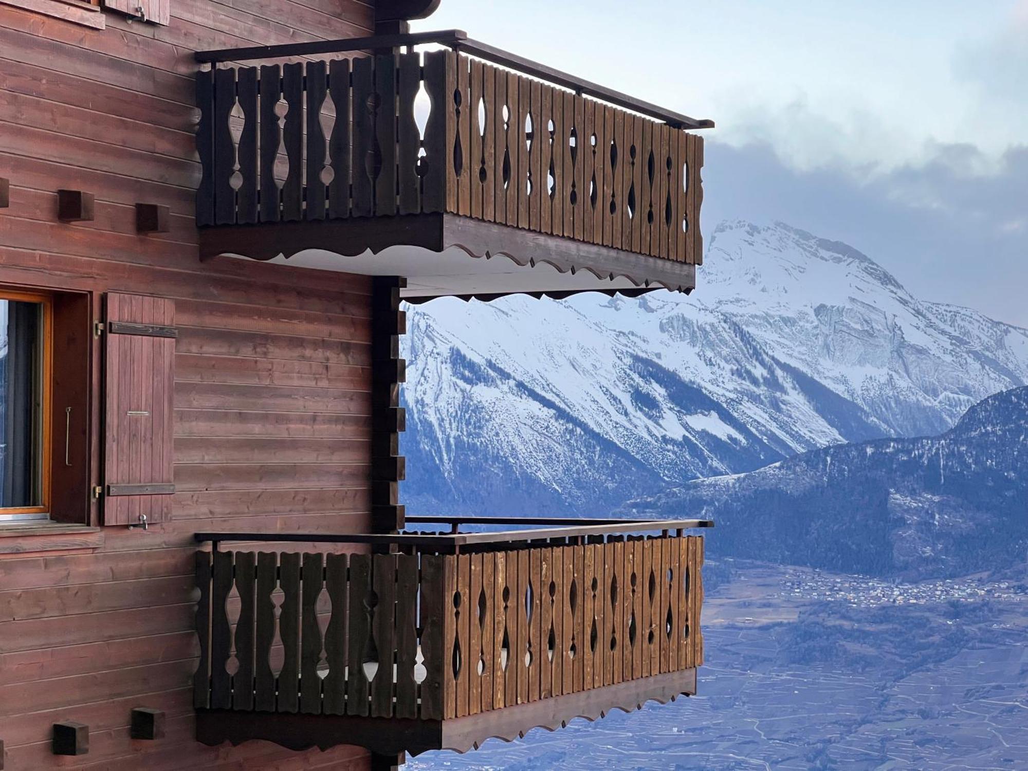 Hotel Chalet Royal Veysonnaz Eksteriør billede