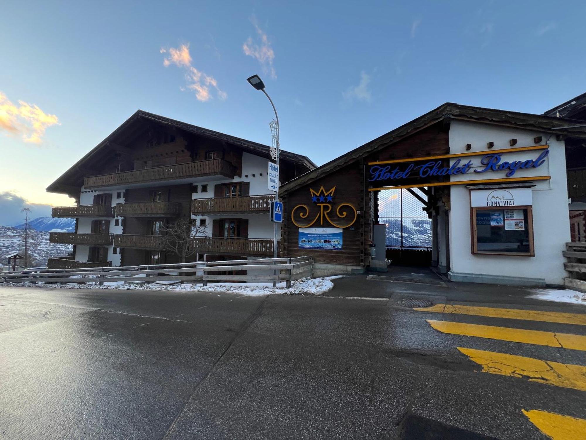 Hotel Chalet Royal Veysonnaz Eksteriør billede