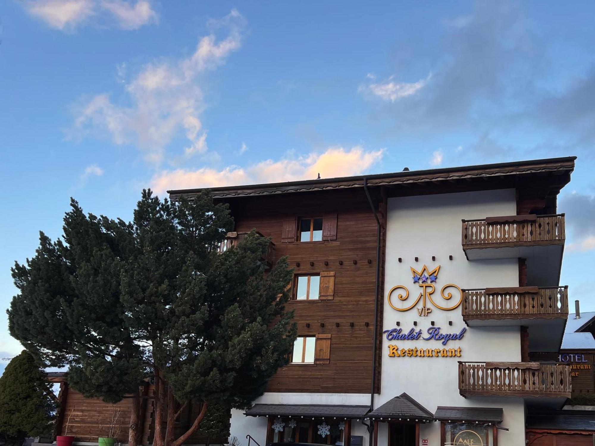 Hotel Chalet Royal Veysonnaz Eksteriør billede