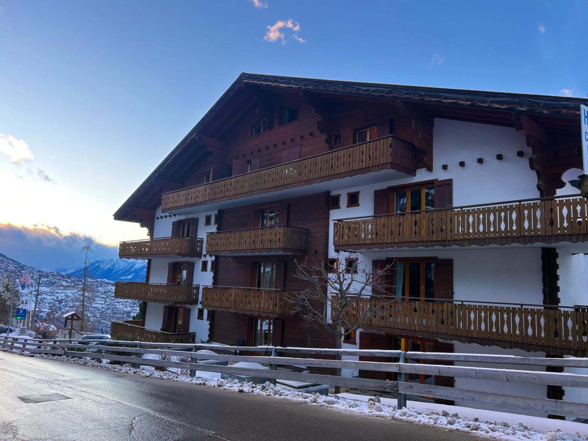 Hotel Chalet Royal Veysonnaz Eksteriør billede
